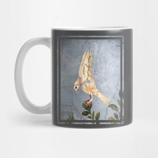 Pompeiian White Bird Mug